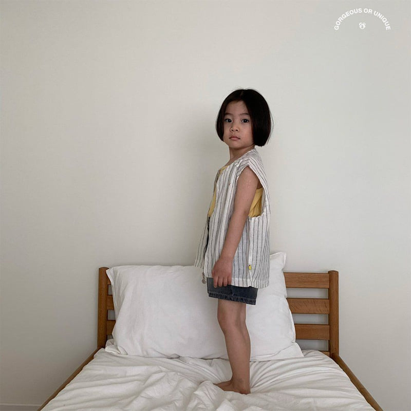 go;u - Korean Children Fashion - #kidsstore - Mama Vest - 5