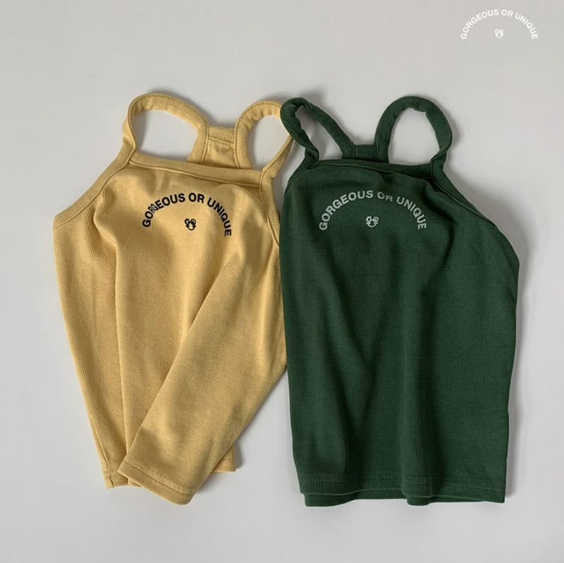 go;u - Korean Children Fashion - #kidzfashiontrend - String Sleeveless