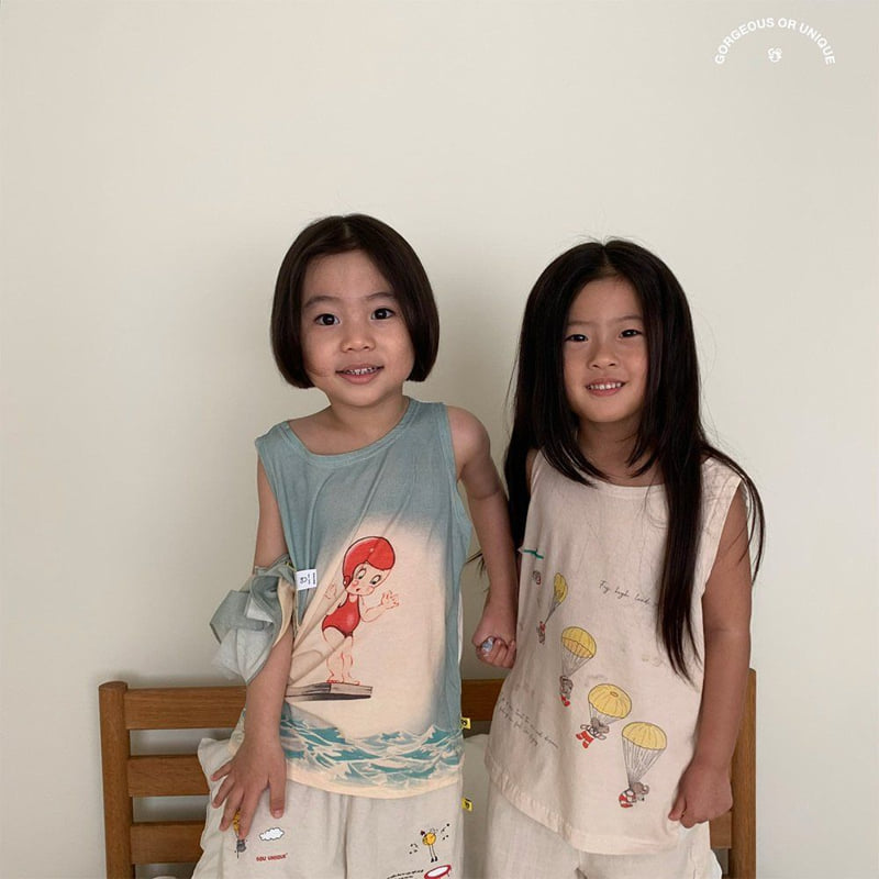 go;u - Korean Children Fashion - #kidzfashiontrend - Experience Sleeveless - 11