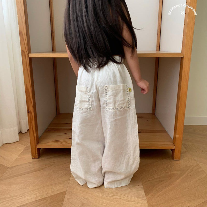 go;u - Korean Children Fashion - #kidzfashiontrend - Vine Pants - 9