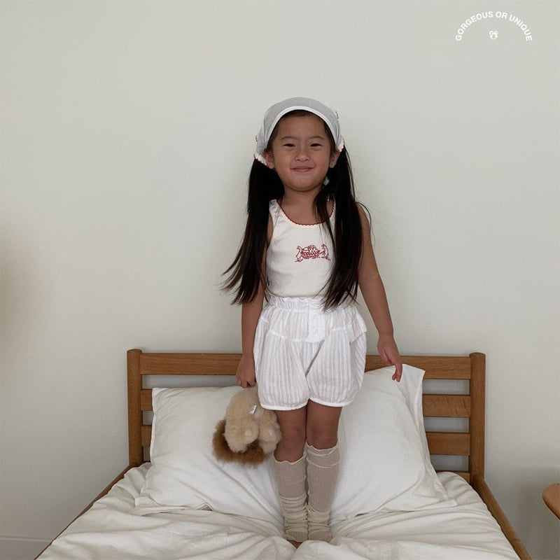 go;u - Korean Children Fashion - #littlefashionista - Round Shorts - 2
