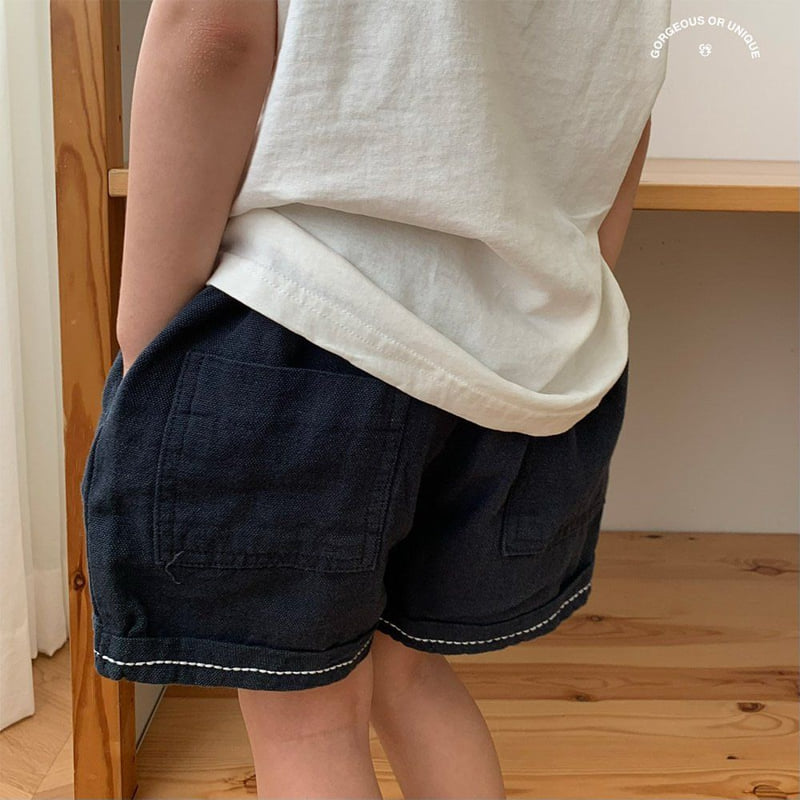 go;u - Korean Children Fashion - #littlefashionista - Point Shorts - 11