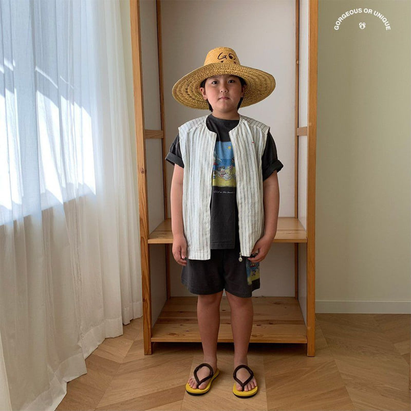 go;u - Korean Children Fashion - #littlefashionista - Mama Vest - 8
