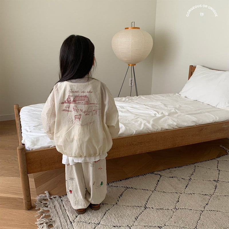 go;u - Korean Children Fashion - #magicofchildhood - Ranch Wind Jumper - 8