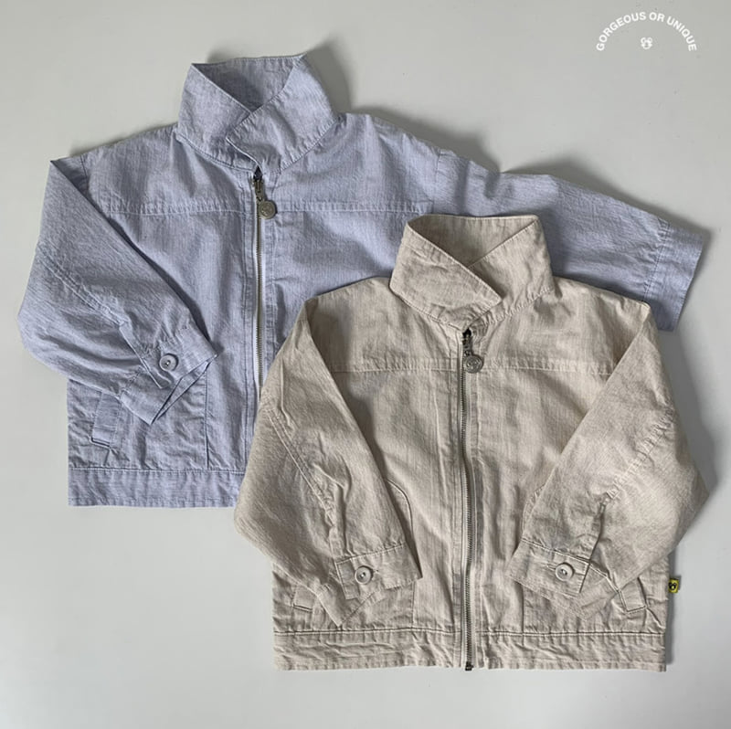 go;u - Korean Children Fashion - #minifashionista - Zippered Jacket