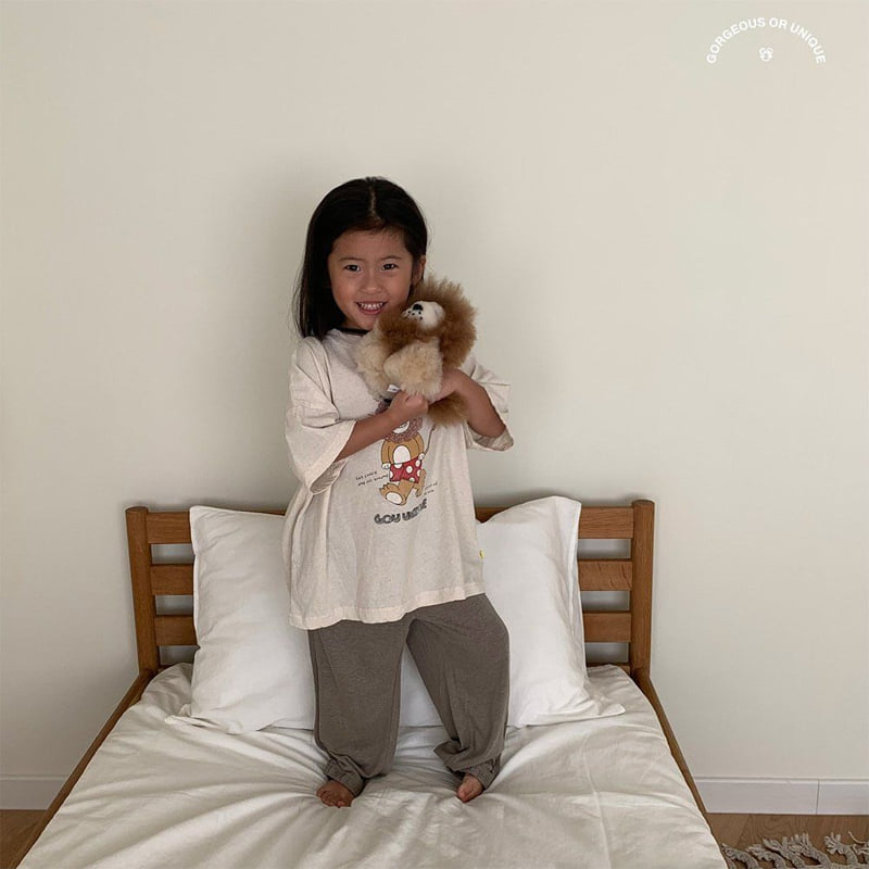 go;u - Korean Children Fashion - #minifashionista - Lion Tee - 3