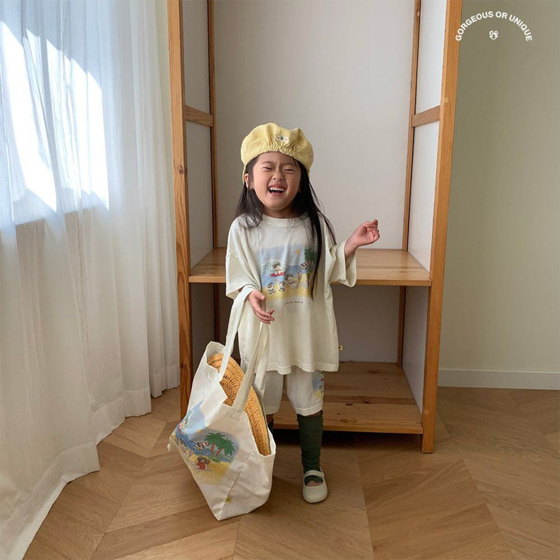 go;u - Korean Children Fashion - #minifashionista - Beach Tee - 3