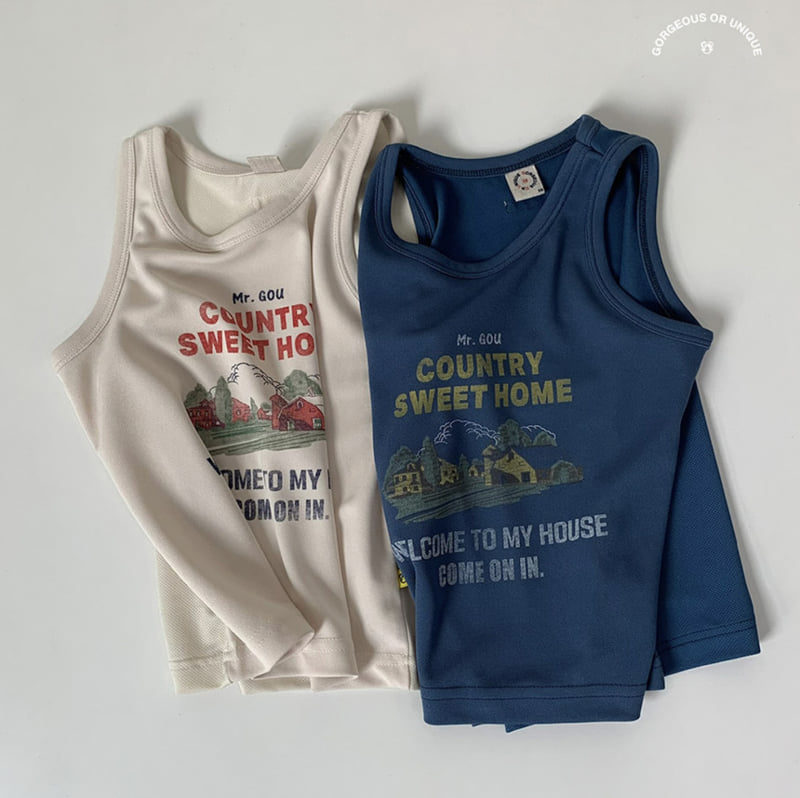 go;u - Korean Children Fashion - #minifashionista - Sweet Home Sleeveless