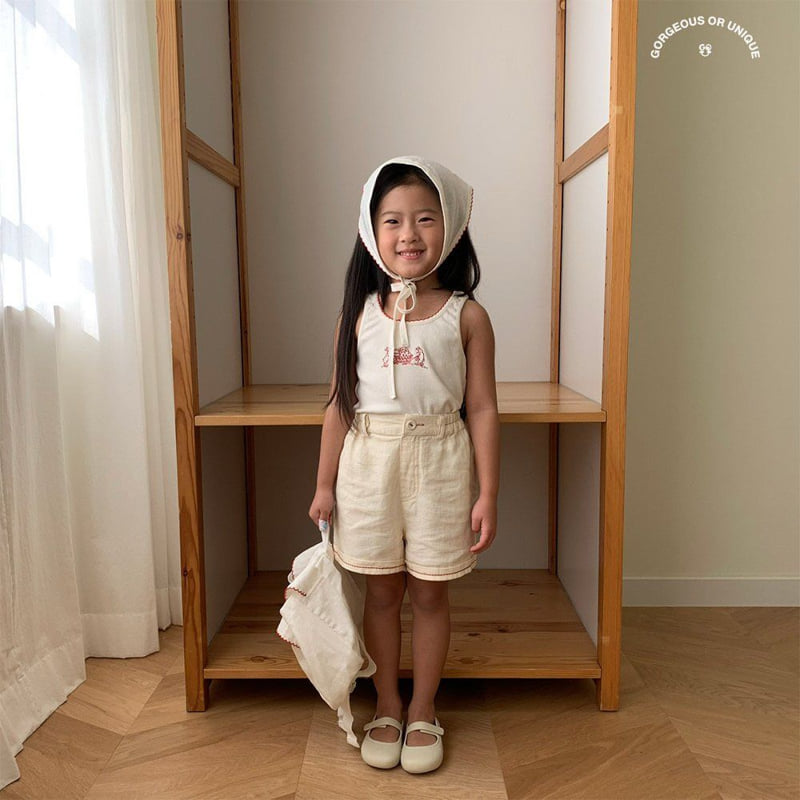 go;u - Korean Children Fashion - #prettylittlegirls - Rabbit Sleeveless - 11