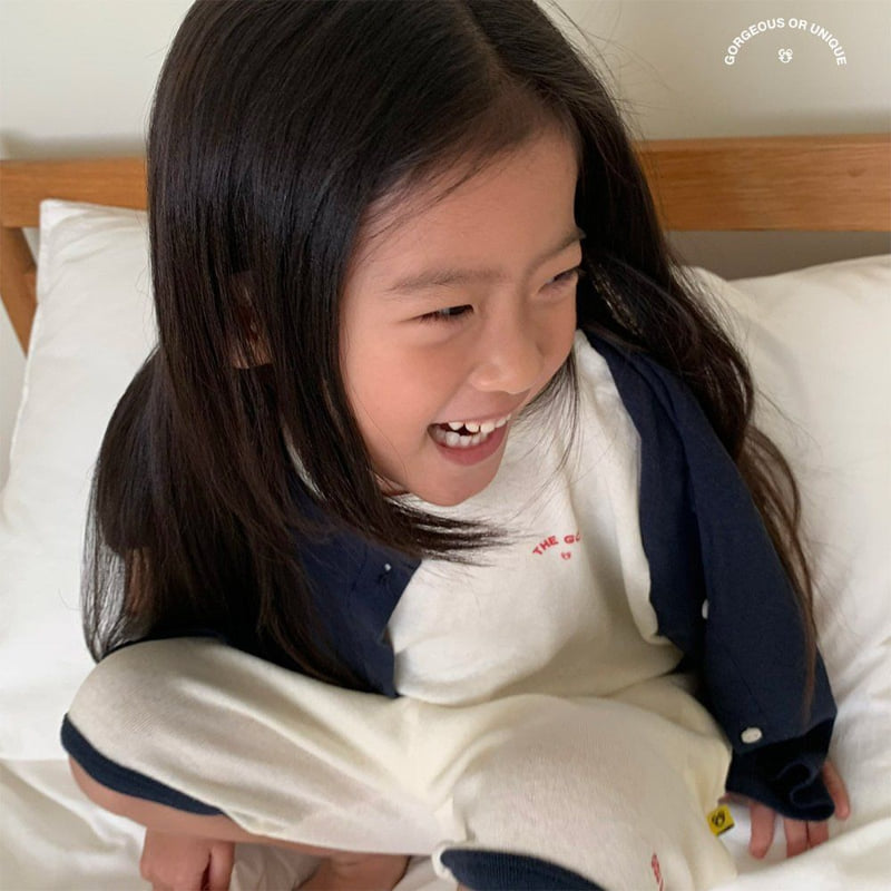 go;u - Korean Children Fashion - #prettylittlegirls - Combi Tee - 7
