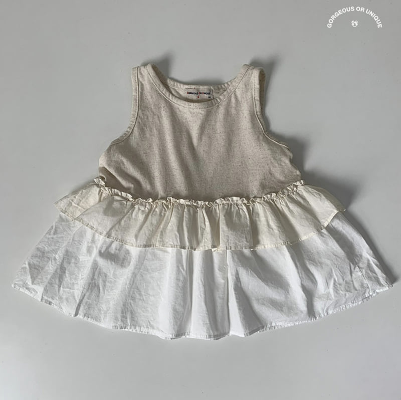 go;u - Korean Children Fashion - #prettylittlegirls - Moist Sleeveless