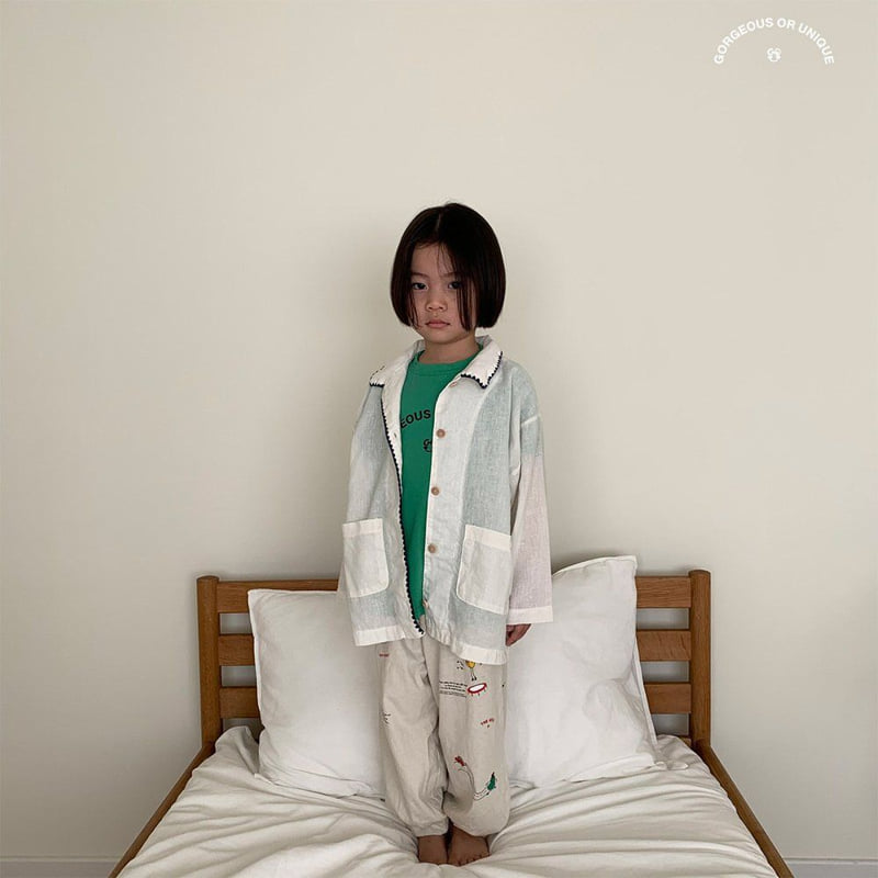 go;u - Korean Children Fashion - #prettylittlegirls - Fence Jacket - 11