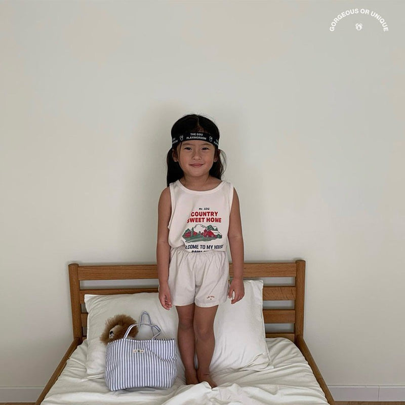 go;u - Korean Children Fashion - #prettylittlegirls - Sweet Home Sleeveless - 2