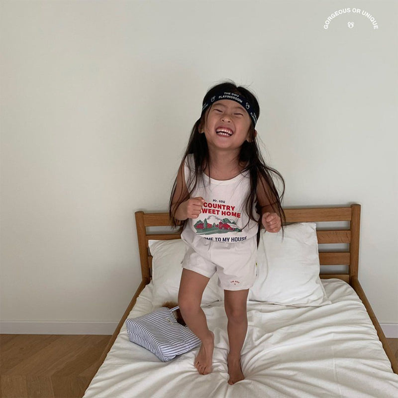 go;u - Korean Children Fashion - #stylishchildhood - Sweet Home Sleeveless - 5