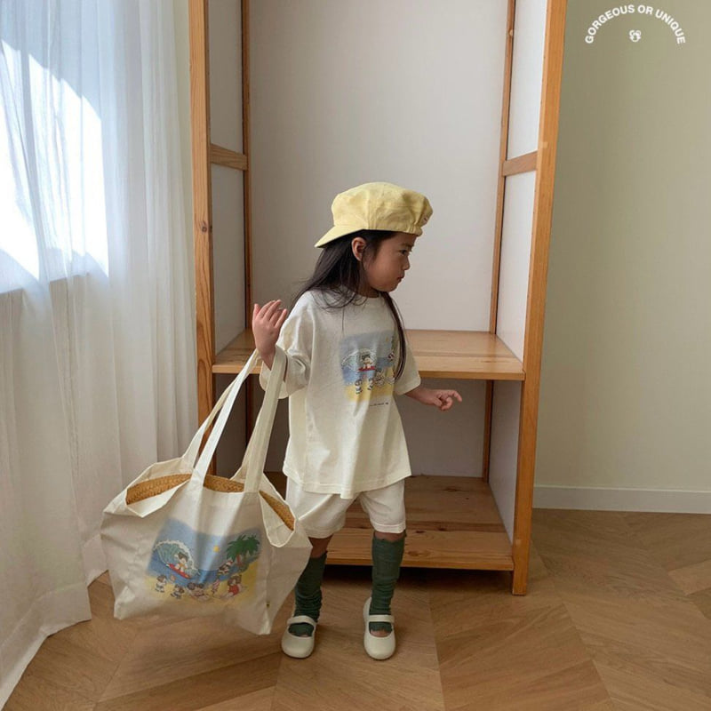 go;u - Korean Children Fashion - #prettylittlegirls - Eco Bag - 4