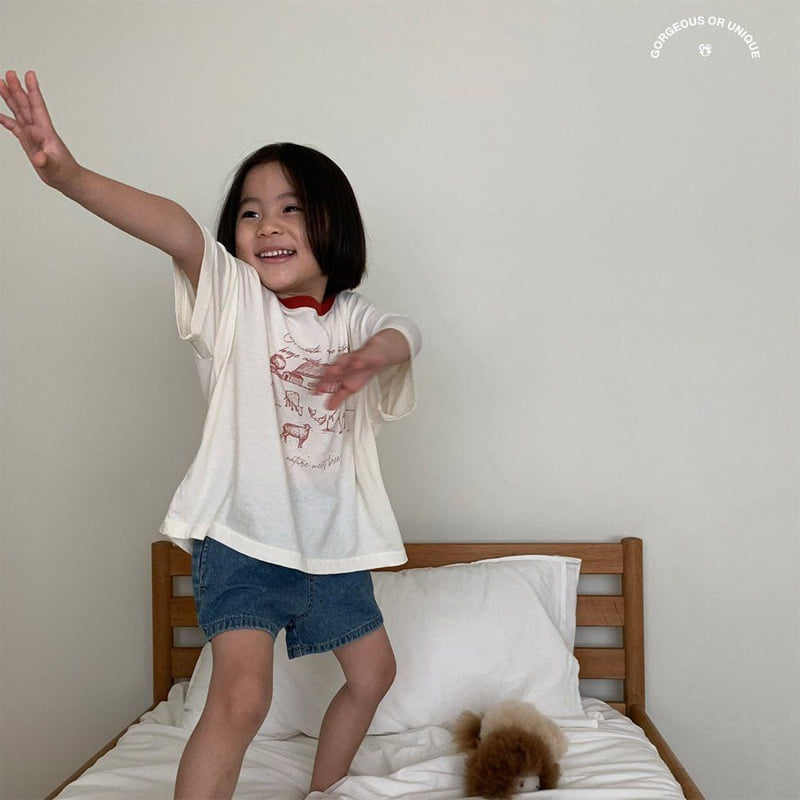 go;u - Korean Children Fashion - #todddlerfashion - Ranch Tee - 10