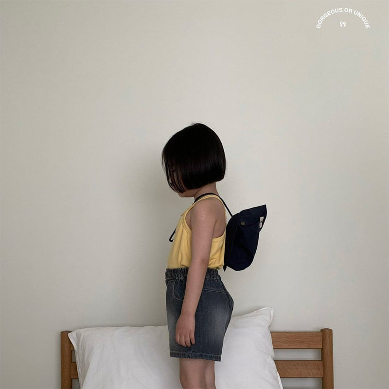 go;u - Korean Children Fashion - #todddlerfashion - String Sleeveless - 7