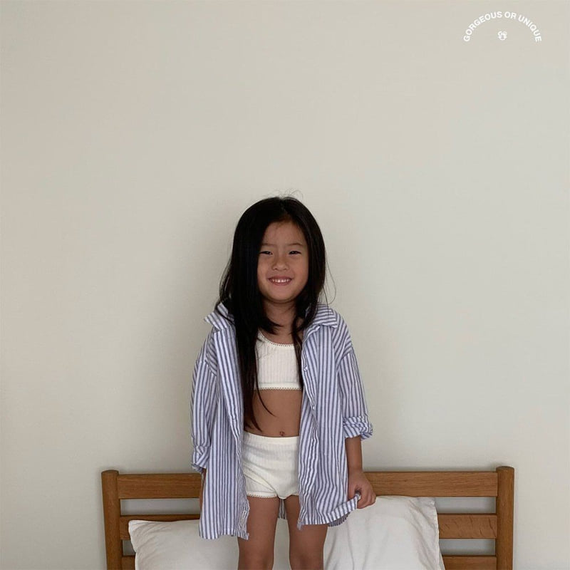 go;u - Korean Children Fashion - #toddlerclothing - Top Bottom Set - 2
