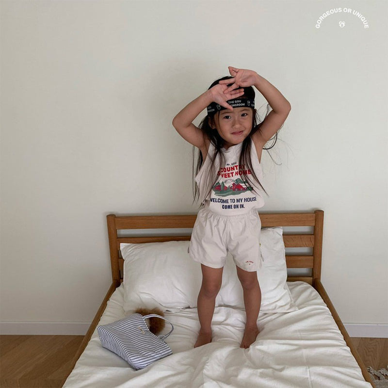 go;u - Korean Children Fashion - #todddlerfashion - Sweet Home Sleeveless - 4