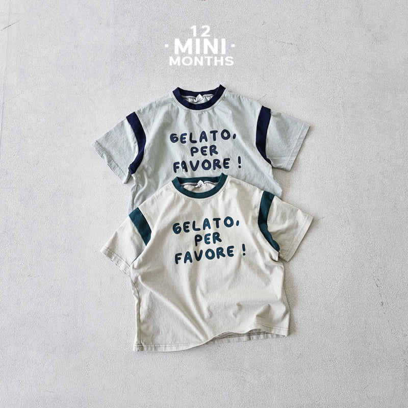 12 Month - Korean Baby Fashion - #babyboutique - Mini Gelato Tee - 10