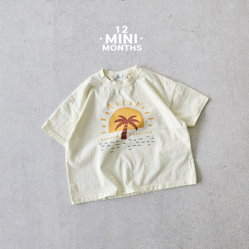 12 Month - Korean Baby Fashion - #babyboutique - Mini Summer Tee - 7