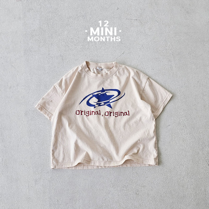12 Month - Korean Baby Fashion - #onlinebabyshop - Mini Star Tee - 4
