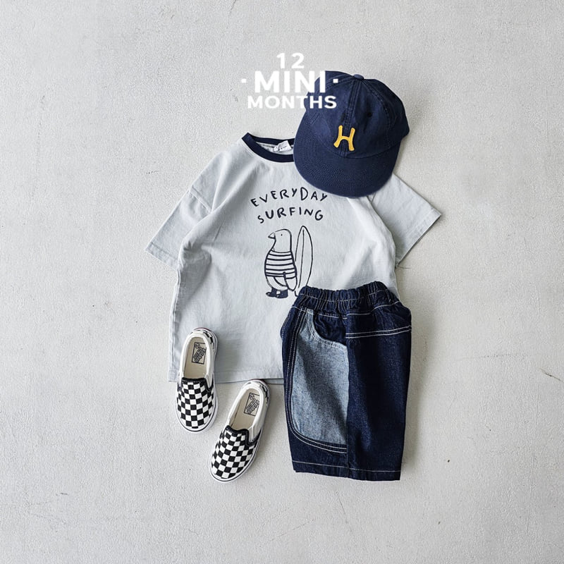 12 Month - Korean Baby Fashion - #babyboutique - Mini Penguin Tee - 2