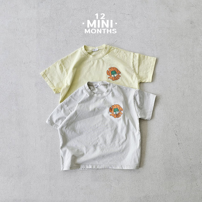 12 Month - Korean Baby Fashion - #babyboutiqueclothing - Mini Point Tee