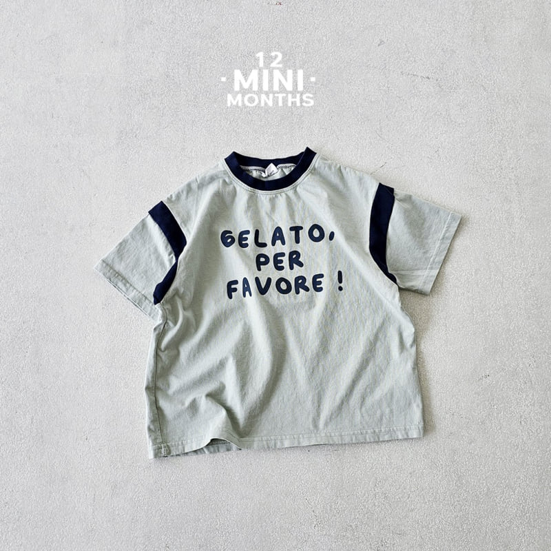 12 Month - Korean Baby Fashion - #babyboutiqueclothing - Mini Gelato Tee - 11