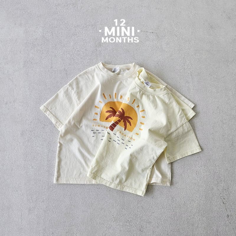 12 Month - Korean Baby Fashion - #babyboutiqueclothing - Mini Summer Tee - 8
