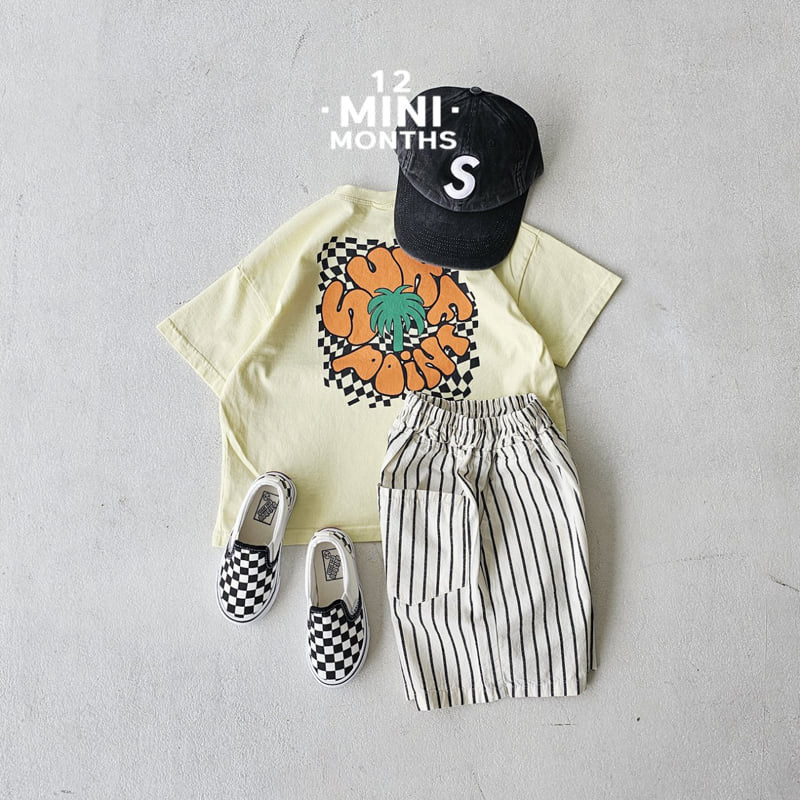 12 Month - Korean Baby Fashion - #babyfashion - Mini Point Tee - 3
