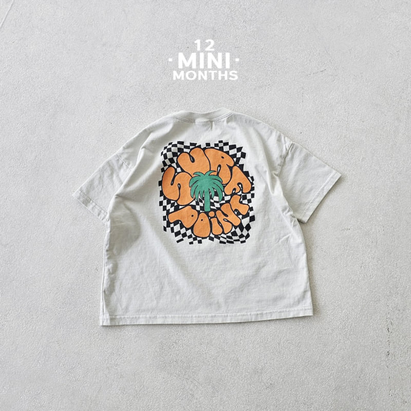 12 Month - Korean Baby Fashion - #babyfashion - Mini Point Tee - 4