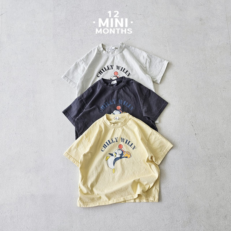 12 Month - Korean Baby Fashion - #babyfever - Mini Willy Tee