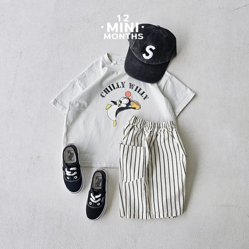 12 Month - Korean Baby Fashion - #babygirlfashion - Mini Willy Tee - 2