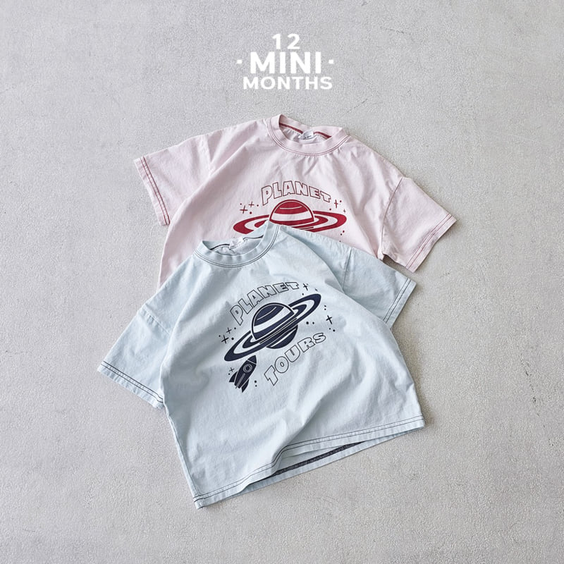 12 Month - Korean Baby Fashion - #babygirlfashion - Mini Tour Tee