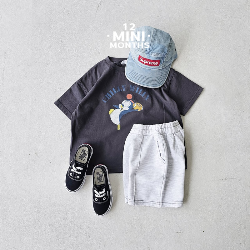 12 Month - Korean Baby Fashion - #babylifestyle - Mini Willy Tee - 4