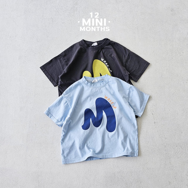 12 Month - Korean Baby Fashion - #babyoninstagram - Mini Wake Up Tee