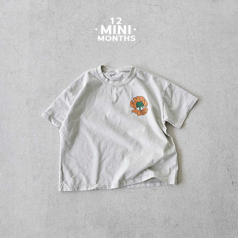 12 Month - Korean Baby Fashion - #babyoutfit - Mini Point Tee - 10