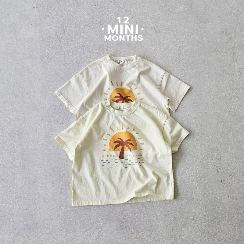 12 Month - Korean Baby Fashion - #babyoutfit - Mini Summer Tee