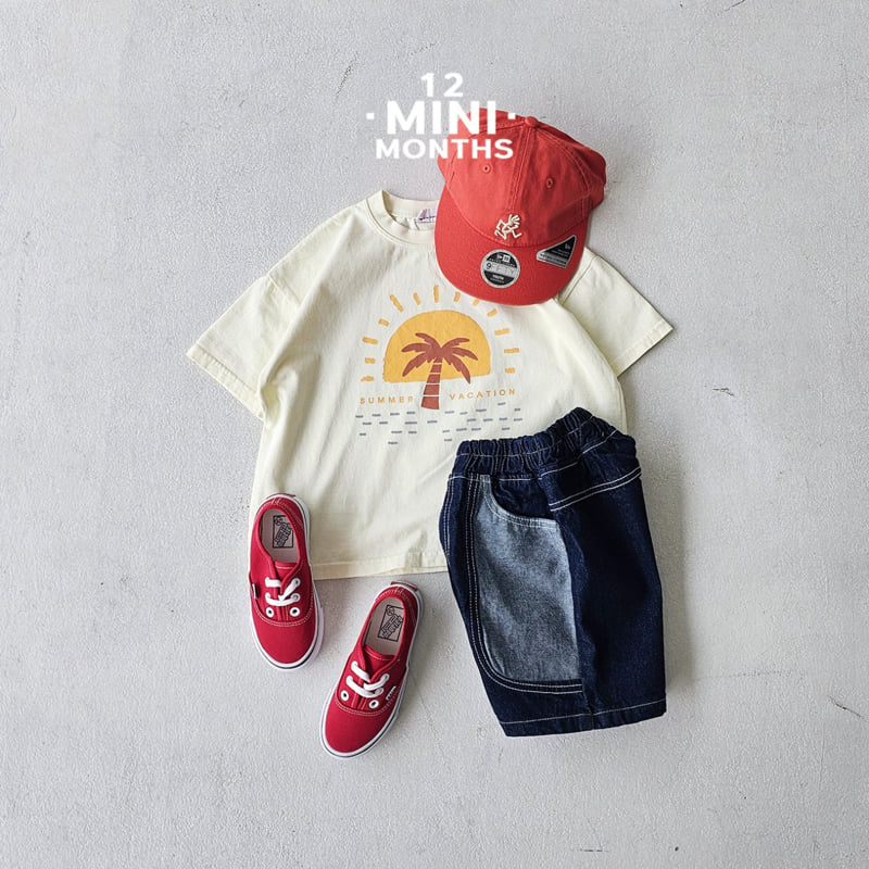 12 Month - Korean Baby Fashion - #babywear - Mini Summer Tee - 3