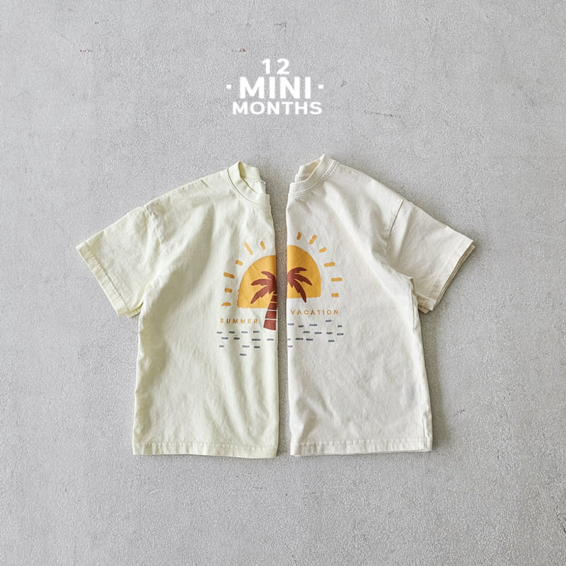 12 Month - Korean Baby Fashion - #babywear - Mini Summer Tee - 4