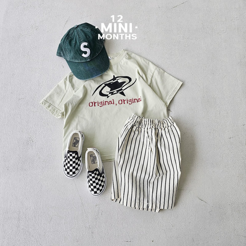12 Month - Korean Baby Fashion - #onlinebabyboutique - Mini Star Tee - 2