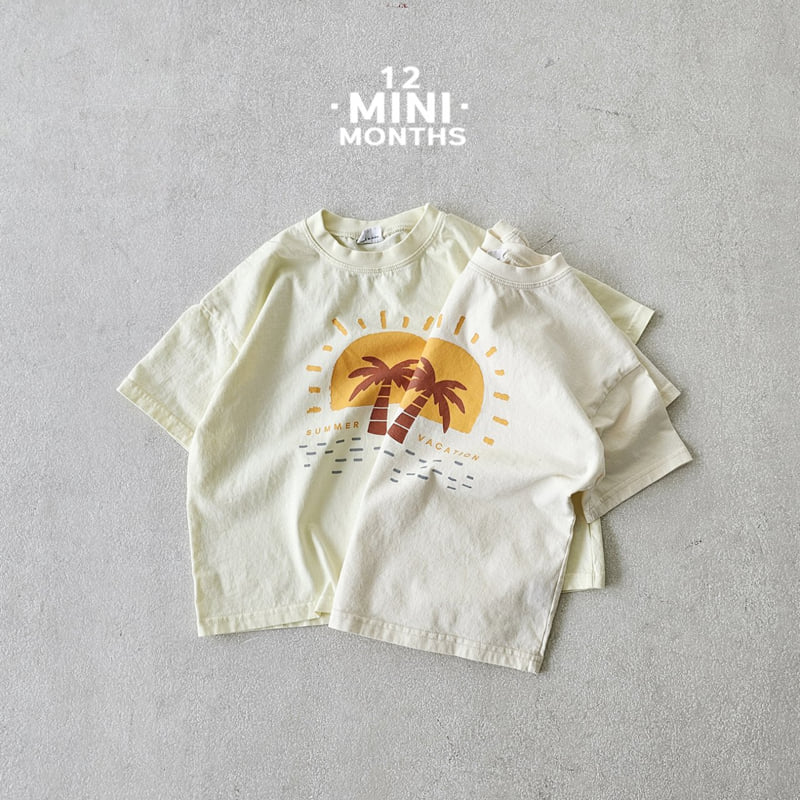 12 Month - Korean Baby Fashion - #onlinebabyshop - Mini Summer Tee - 5