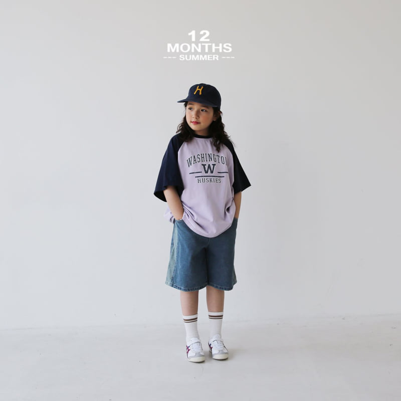 12 Month - Korean Children Fashion - #childofig - Washington Raglan Tee - 12