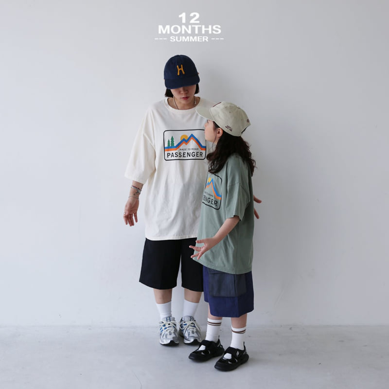 12 Month - Korean Children Fashion - #childofig - Pass Tee - 12