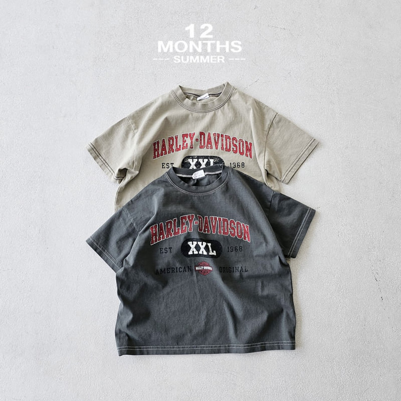 12 Month - Korean Children Fashion - #childofig - Two X Tee