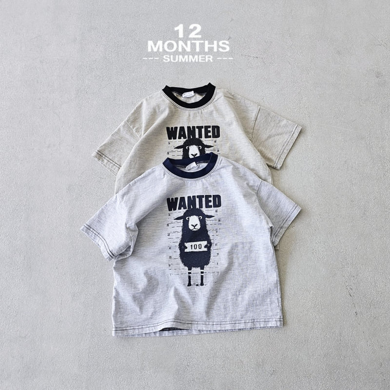 12 Month - Korean Children Fashion - #childrensboutique - Sheep Tee