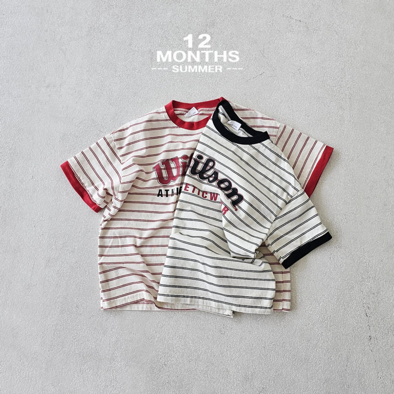 12 Month - Korean Children Fashion - #childrensboutique - Wilson Tee