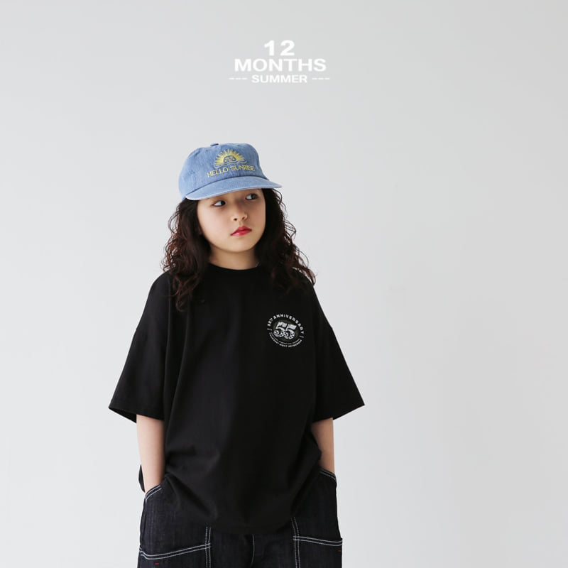 12 Month - Korean Children Fashion - #designkidswear - Double O Tee - 10