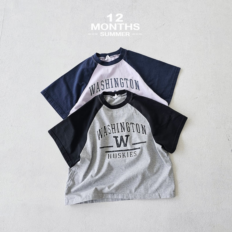 12 Month - Korean Children Fashion - #designkidswear - Washington Raglan Tee